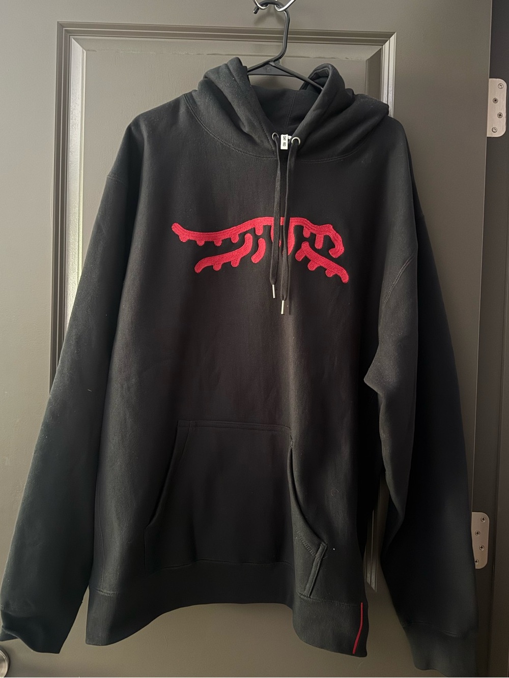 Men's Black Hoodie - Pullover Hoodie